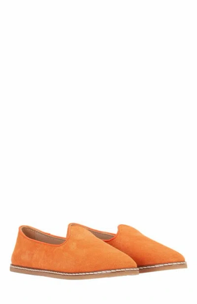 Forever & Always Shoes Istanbul Suede Leather Slip On Flats