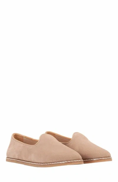 Forever & Always Shoes Istanbul Suede Leather Slip On Flats
