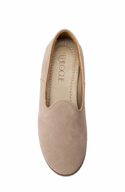 Forever & Always Shoes Istanbul Suede Leather Slip On Flats