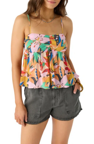 O'neill Reeta Cabana Floral Babydoll Camisole