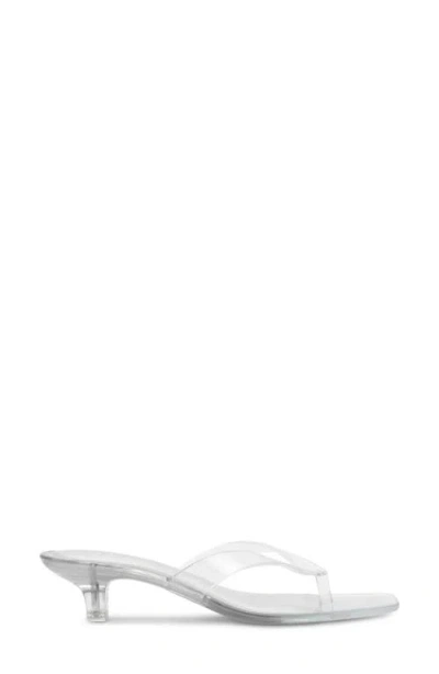 Steve Madden Tracie Kitten Heel Flip Flop