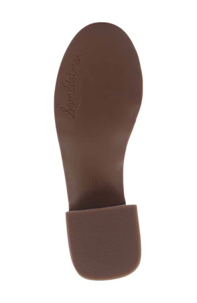 Sam Edelman Kids' Calla Floral Ankle Strap Sandal In Neutral