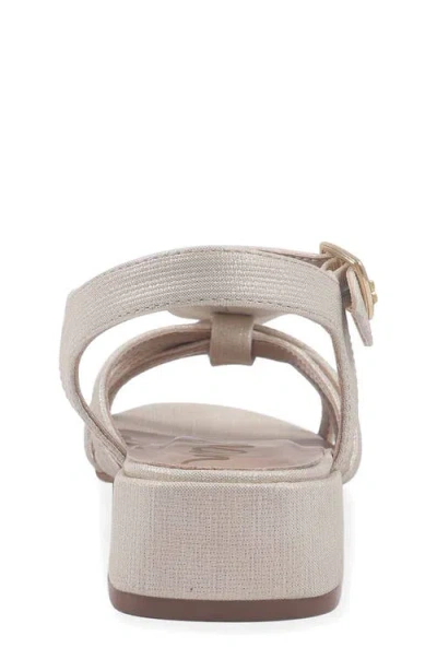 Sam Edelman Kids' Calla Floral Ankle Strap Sandal In Neutral