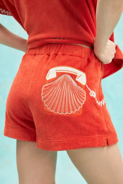 Tombolo 'shellphone Booty Call' Mini Shorts