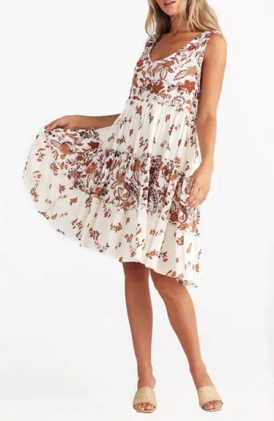 Talisman The Label Lucky Charm Crepe Sundress