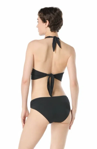 Carmen Marc Valvo Halter Bikini Top