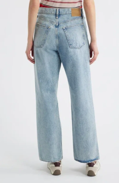 Rag & Bone Shea Ripped High Waist Relaxed Straight Leg Jeans