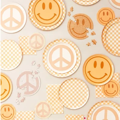 Jollity & Co Checkered Guest Napkins