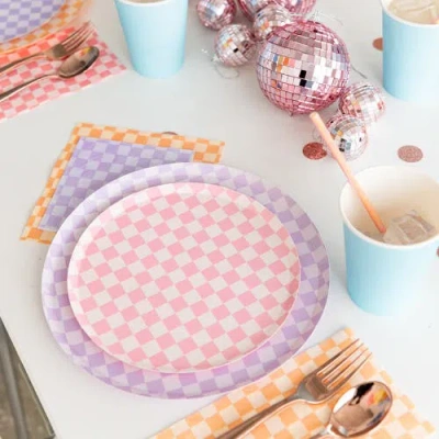 Jollity & Co Checkered Guest Napkins