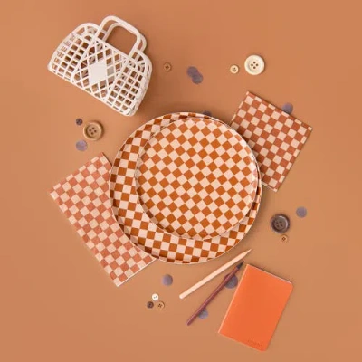 Jollity & Co Checkered Guest Napkins