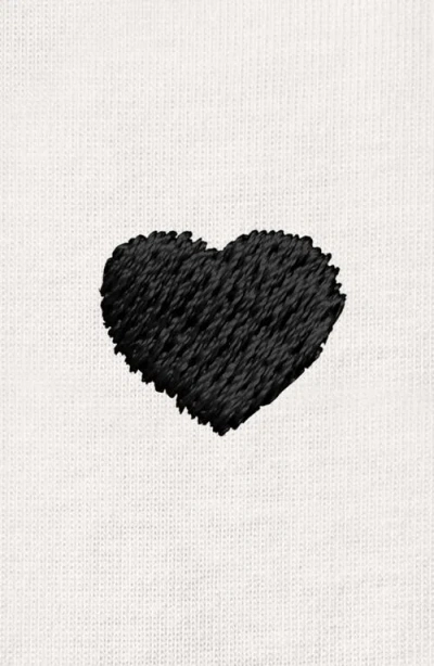 Dalix Womens Lil Heart Jersey Relaxed Tee