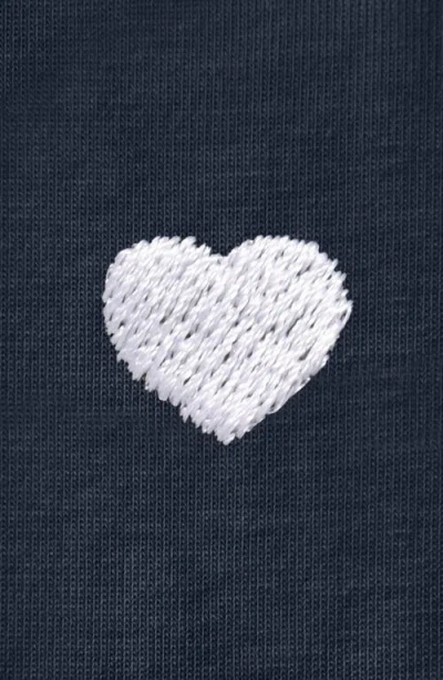 Dalix Womens Lil Heart Jersey Relaxed Tee