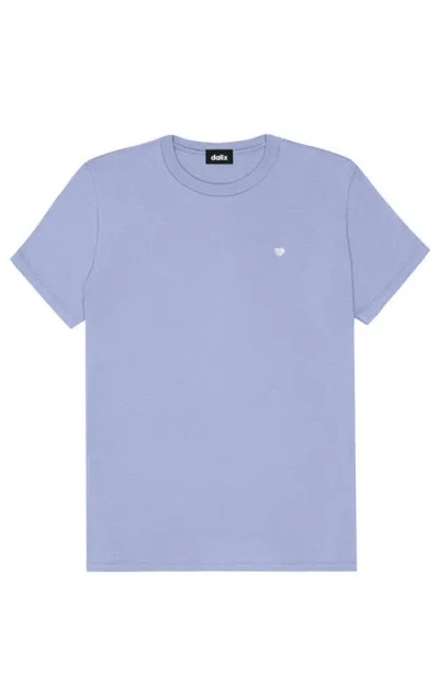 Dalix Womens Lil Heart Jersey Relaxed Tee