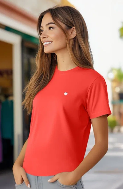 Dalix Womens Lil Flower Lightweight Jersey Tee
