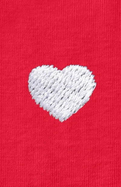 Dalix Womens Lil Heart Jersey Relaxed Tee