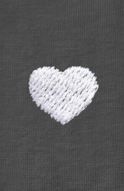 DALIX DALIX WOMENS LIL HEART JERSEY RELAXED TEE 