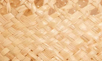 Lack Of Color Seashells Open Weave Cowboy Hat