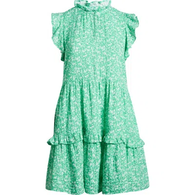 Caslonr Caslon(r) Ruffle Duo Cotton Gauze Dress