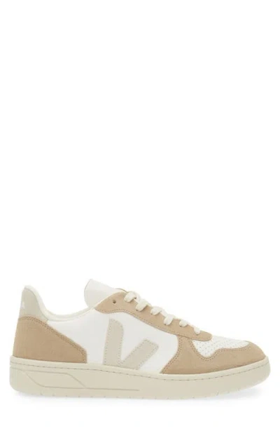Veja V-10 Chrome-free Leather Sneakers