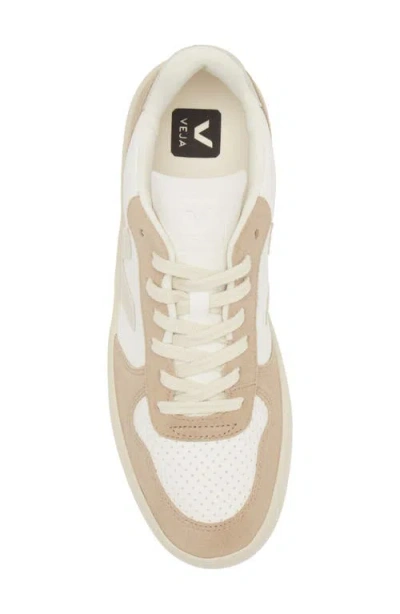 Veja V-10 Chrome-free Leather Sneakers