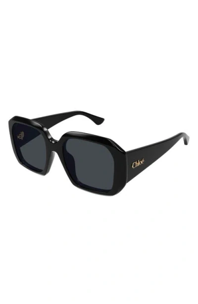 Chloé Round Acetate Sunglasses