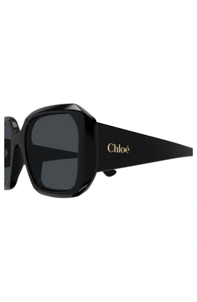 Chloé Round Acetate Sunglasses