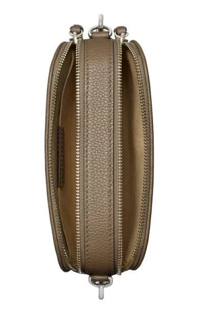 Tory Burch Wild Mushroom Miller Mini Crossbody Bag In Brown