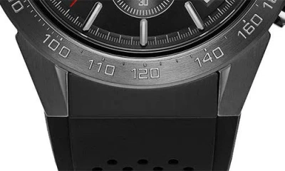 Vincero Rogue Chronograph Silicone Strap Watch, 43mm