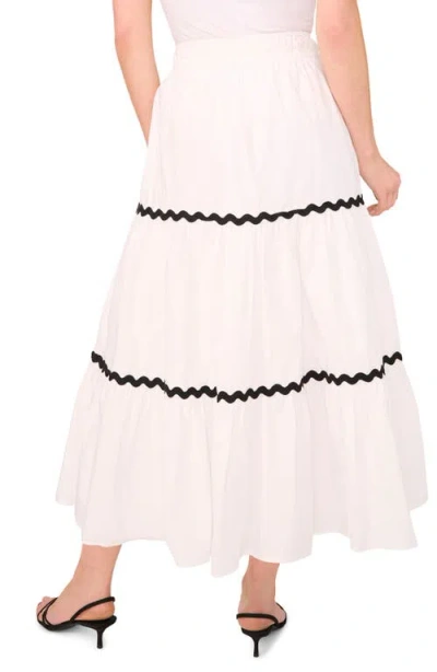 Shop Cece Rickrack Trim Maxi Skirt