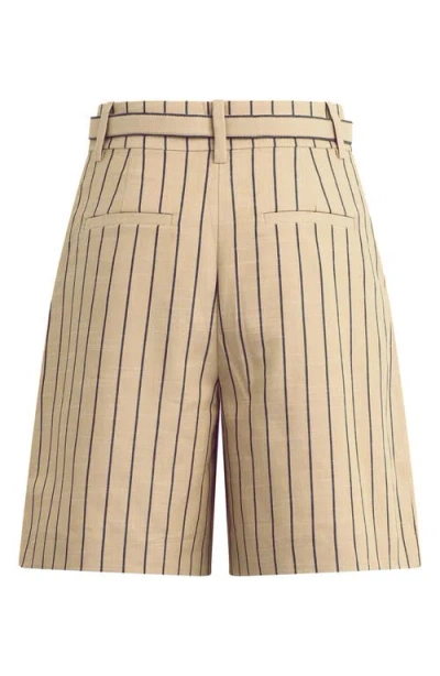 Favorite Daughter The Weekend Stripe Cotton Blend Shorts