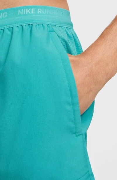 Nike Dri-fit Stride 2-in-1 Running Shorts In Blue