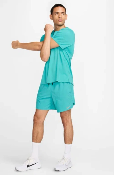 Nike Dri-fit Stride 2-in-1 Running Shorts In Blue