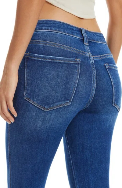 Bayeas Split Hem Mid Rise Flare Jeans