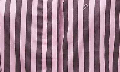 Topshop Stripe Cotton Poplin Button-up Shirt