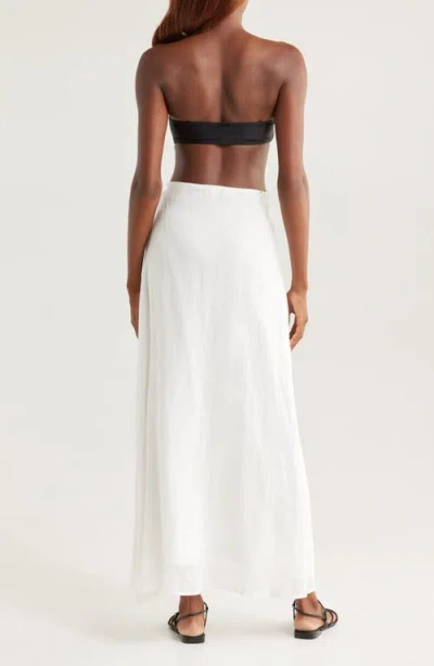 Boamar Lia Line Midi Cover-up Wrap Skirt