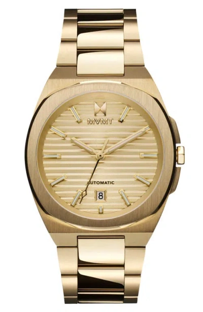 Mvmt Men's Odyssey Ii Automatic Gold Tone Stainless Steel Bracelet Watch, 40mm