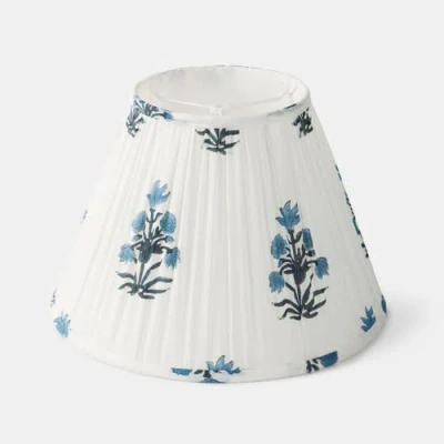 Mela Artisans Azure Blossom Lamp Shade