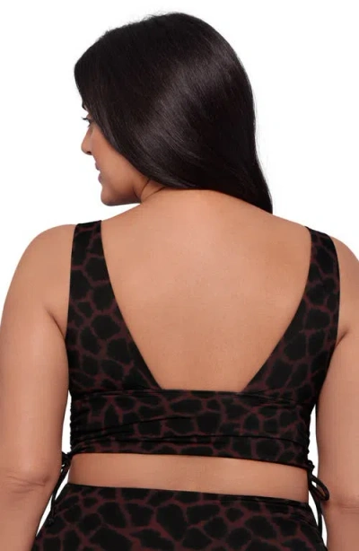 S3 Cinched Adjustable Midkini Top