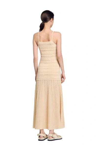 Sandro Knit Maxi Dress