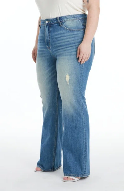 Bayeas High Waist Bootcut Jeans