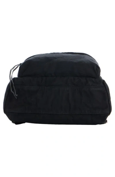 Balenciaga Editor Washed Cotton Canvas & Leather Backpack