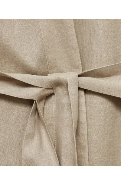 Mango Linen Robe