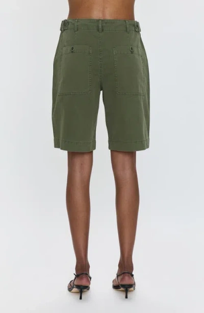 Pistola Etta Curved Shorts In Meadow