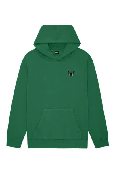 Dalix Womens Butterfly Midweight Fleece Relaxed Hooded Sweatshirt