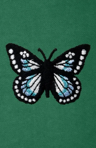 Dalix Womens Butterfly Midweight Fleece Relaxed Hooded Sweatshirt