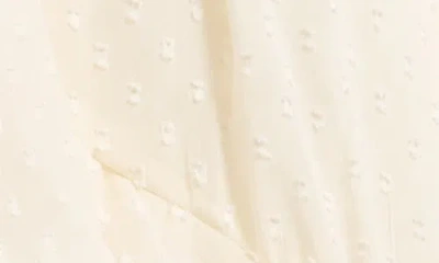 Lipsy Dotty Ruffle Tie Waist Long Sleeve Dress