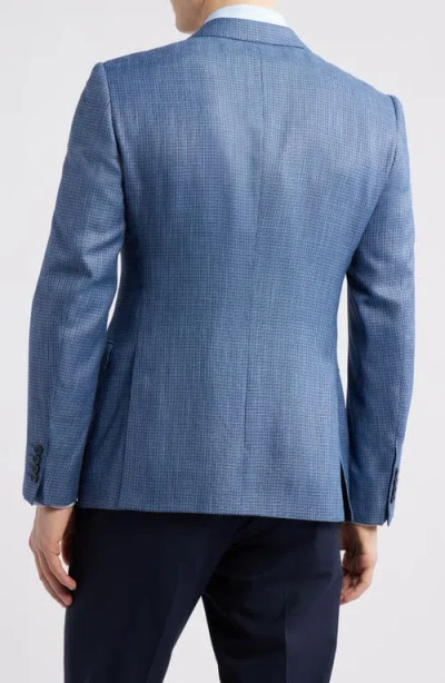 Emporio Armani Textured Microcheck Blazer
