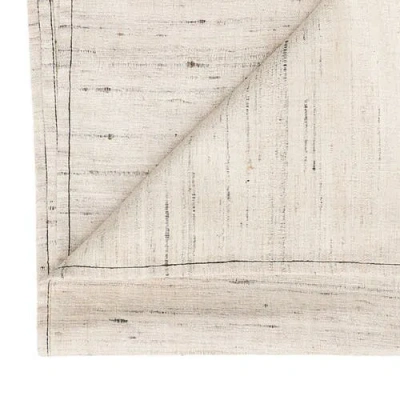 Studio Variously Kora Off White Peace Silk Handloom Napkin