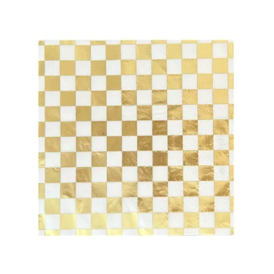 Jollity & Co Checkered Large Napkins
