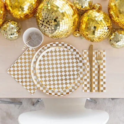 Jollity & Co Checkered Large Napkins